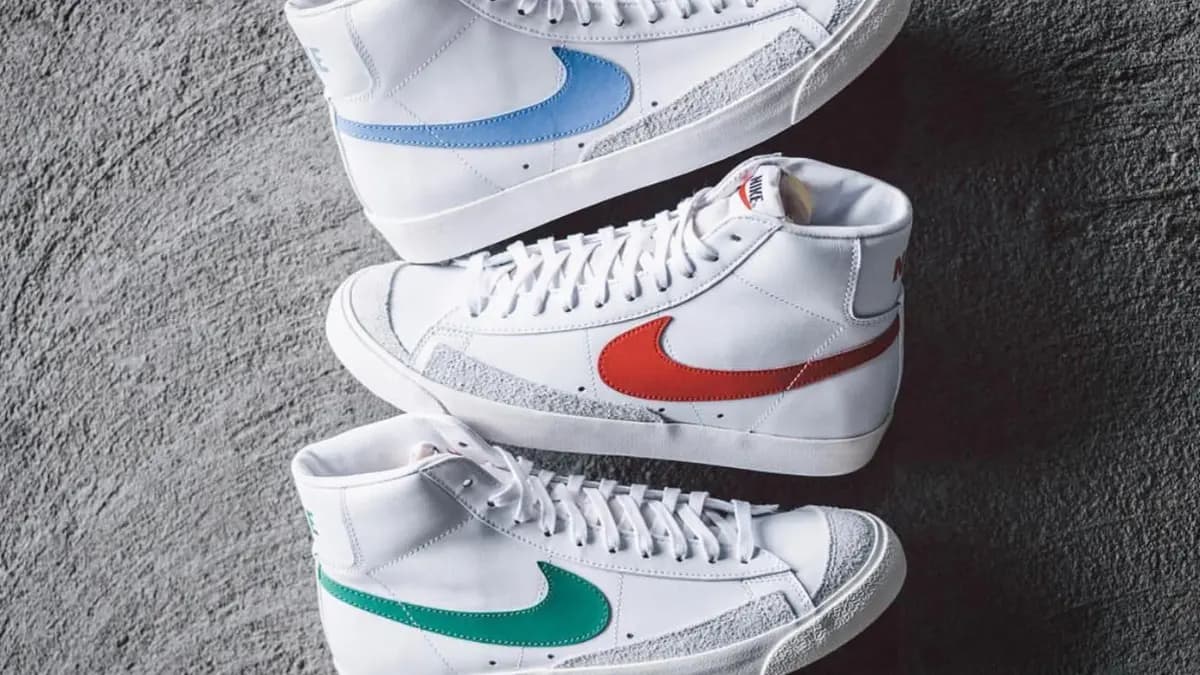Nike SB Blazer Mid "Acclimate Pack" mang phối màu "Triple Black" Nike SB Blazer Mid "Acclimate Pack" mang phối màu "Triple Black"