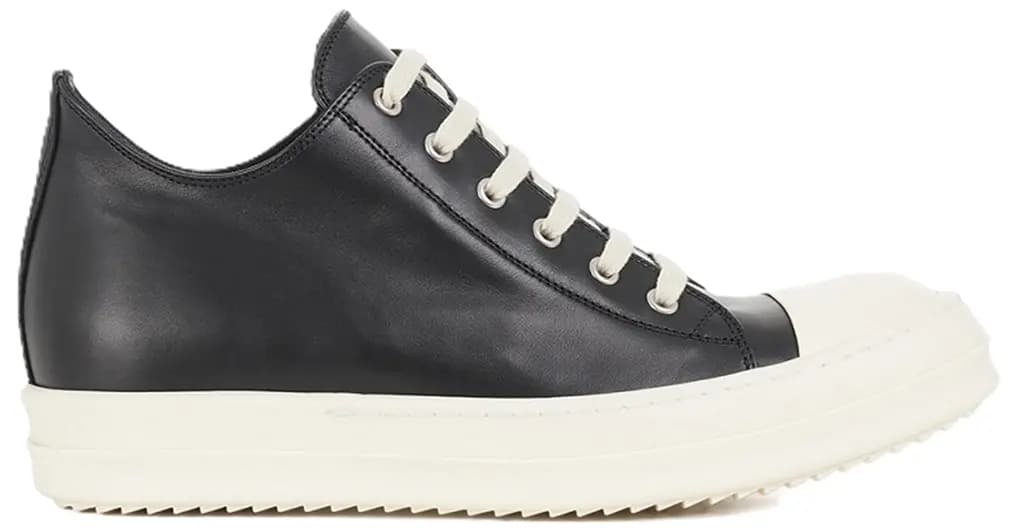 Giày Rick Owens SS22 Fogachine Low 'Black And White' rp01b4891lpo-9111 Giày Rick Owens SS22 Fogachine Low 'Black And White' rp01b4891lpo-9111