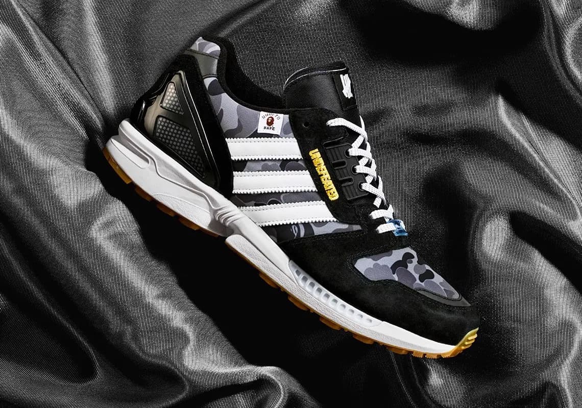 BAPE x Undefeated x adidas ZX 8000 phiên bản chất chơi nhất nửa cuối 2020 BAPE x Undefeated x adidas ZX 8000 phiên bản chất chơi nhất nửa cuối 2020