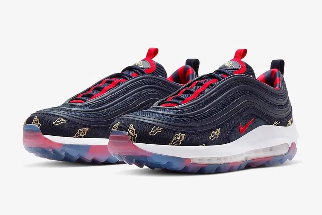 Air Max 97 Golf 'Wing It' vô cùng đặc biệt và ấn tượng trong phối Alternate Navy Air Max 97 Golf 'Wing It' vô cùng đặc biệt và ấn tượng trong phối Alternate Navy