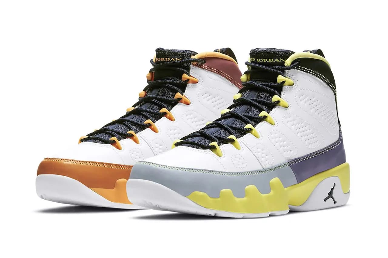 Air Jordan 9 “Change The World” phong phú với những khối màu sắc sống động Air Jordan 9 “Change The World” phong phú với những khối màu sắc sống động