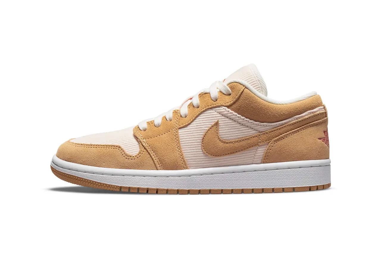 Cảm nhận lớp vải nhung mềm mại cùng Air Jordan 1 Low Cảm nhận lớp vải nhung mềm mại cùng Air Jordan 1 Low