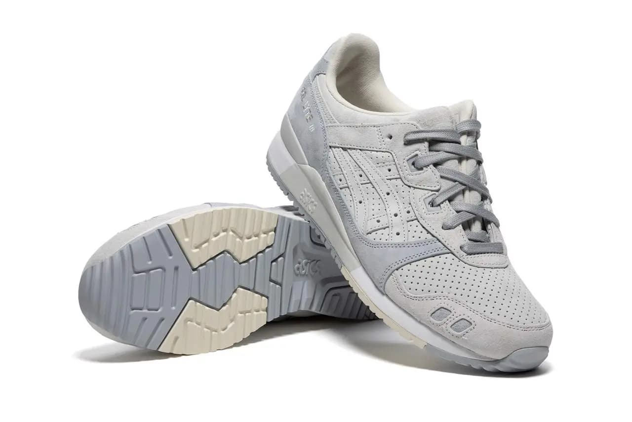 Asics kết hợp các tông màu xám lên đôi giày GEL-Lyte III mới Asics kết hợp các tông màu xám lên đôi giày GEL-Lyte III mới