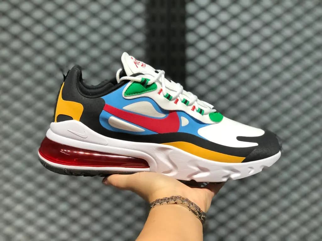 Review giày: Nike Air Max 270 React 'Multi-Color' - sự êm ái và cá tính Review giày: Nike Air Max 270 React 'Multi-Color' - sự êm ái và cá tính