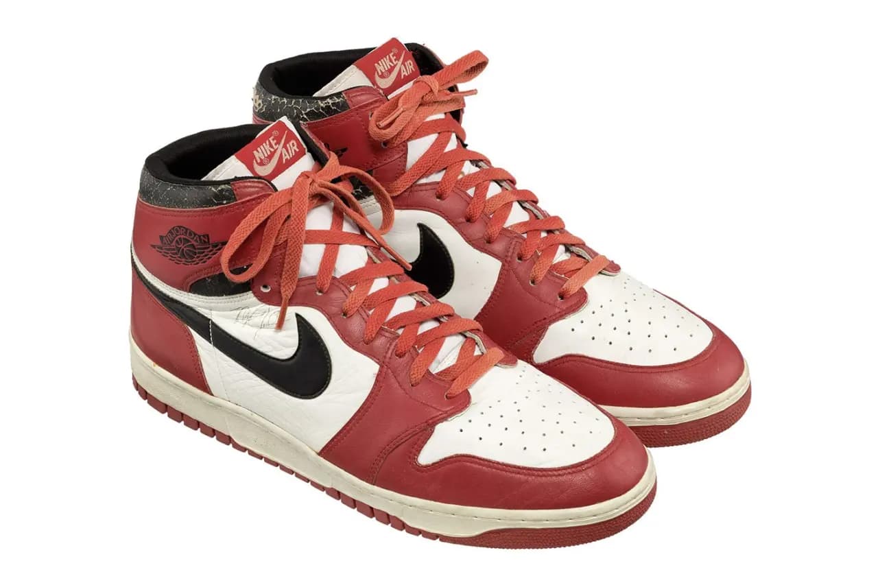 Phiên bản Nike Air Jordan 1 1986 của Michael Jordan được đấu giá Phiên bản Nike Air Jordan 1 1986 của Michael Jordan được đấu giá