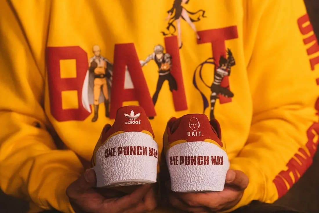BAIT x One Punch Man x adidas Montreal 76 “Saitama” chính thức ra mắt BAIT x One Punch Man x adidas Montreal 76 “Saitama” chính thức ra mắt
