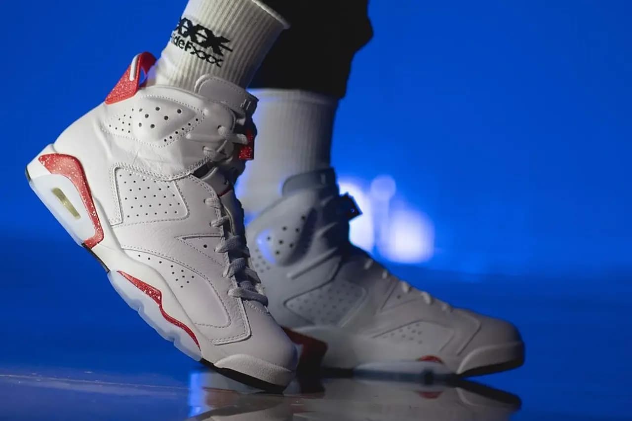 Hình ảnh chính thức về phiên bản Air Jordan 6 "Red Oreo" Hình ảnh chính thức về phiên bản Air Jordan 6 "Red Oreo"