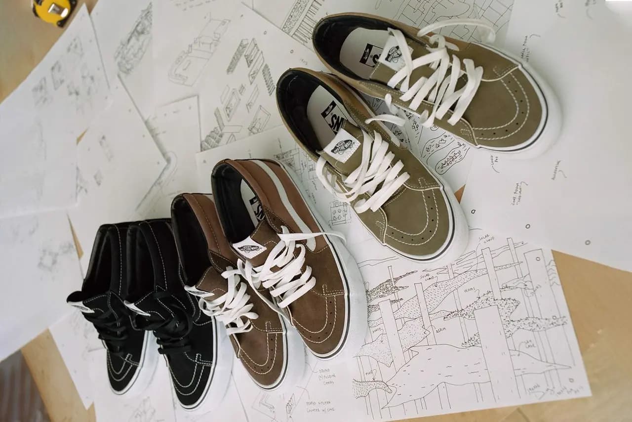 Chào đón mùa xuân với Sk8-Mid VLT LX của Vault by Vans và JJJJound Chào đón mùa xuân với Sk8-Mid VLT LX của Vault by Vans và JJJJound