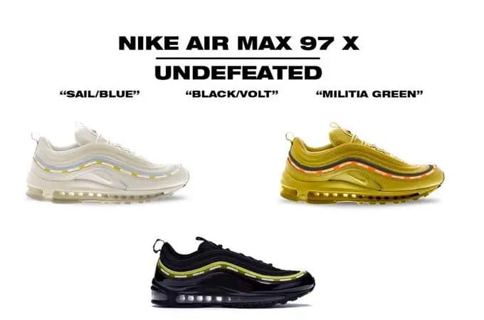 UNDERFEATED x NIKE AIR MAX 97 | Phiên bản màu quân đội đầy mạnh mẽ UNDERFEATED x NIKE AIR MAX 97 | Phiên bản màu quân đội đầy mạnh mẽ