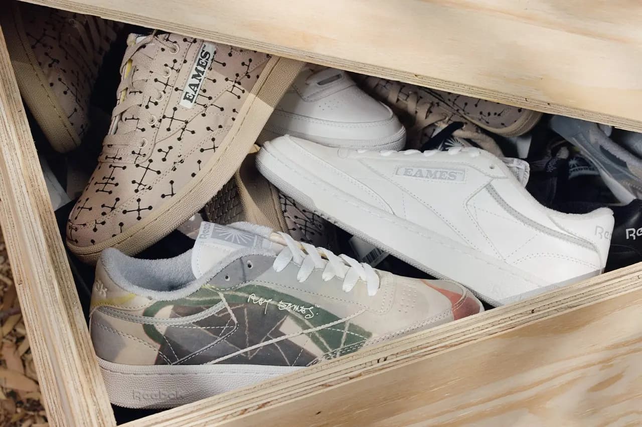 Reebok và Eames tái hợp trong bộ sưu tập mới cho dòng Club C 85 Reebok và Eames tái hợp trong bộ sưu tập mới cho dòng Club C 85