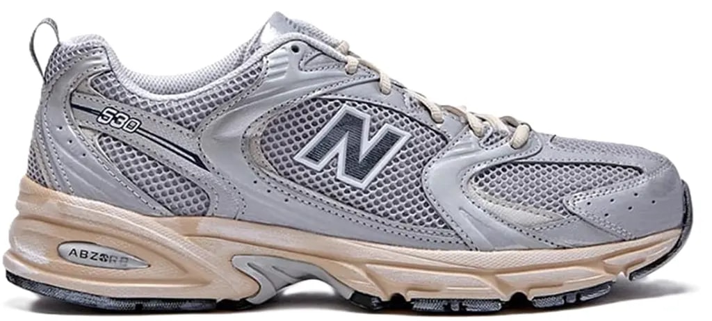 Giày New Balance 530 Vintage 'Metallic Silver' MR530VS — kich-thuoc: 42 Giày New Balance 530 Vintage 'Metallic Silver' MR530VS — kich-thuoc: 42