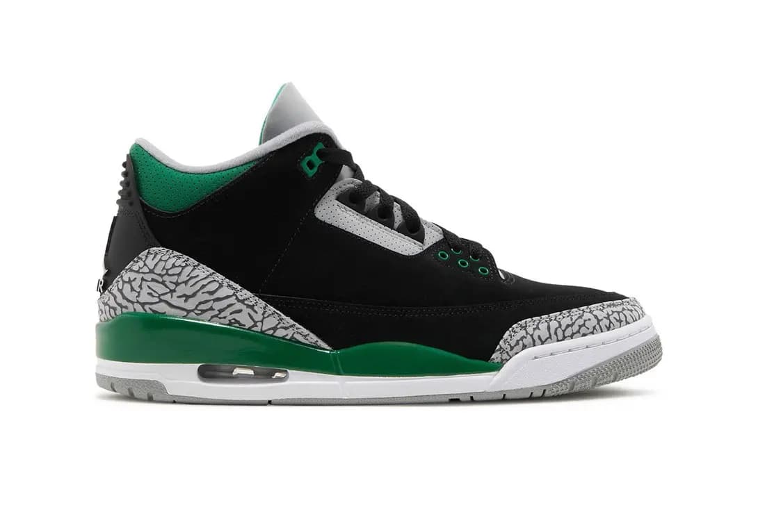 Kỷ niệm một lịch sử lâu đời của giày thể thao cùng với Air Jordan 3 "Pine Green" Kỷ niệm một lịch sử lâu đời của giày thể thao cùng với Air Jordan 3 "Pine Green"