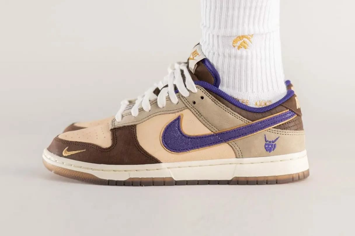 Những hình ảnh on-feet của phiên bản Nike Dunk Low "Setsubun" Những hình ảnh on-feet của phiên bản Nike Dunk Low "Setsubun"