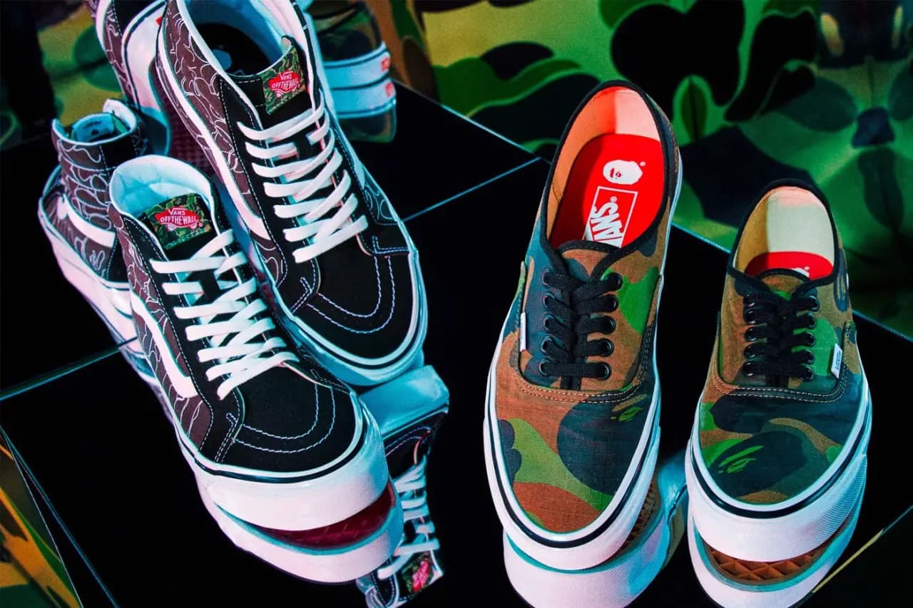 BAPE và Vans trở lại với một sự hợp tác toàn diện BAPE và Vans trở lại với một sự hợp tác toàn diện