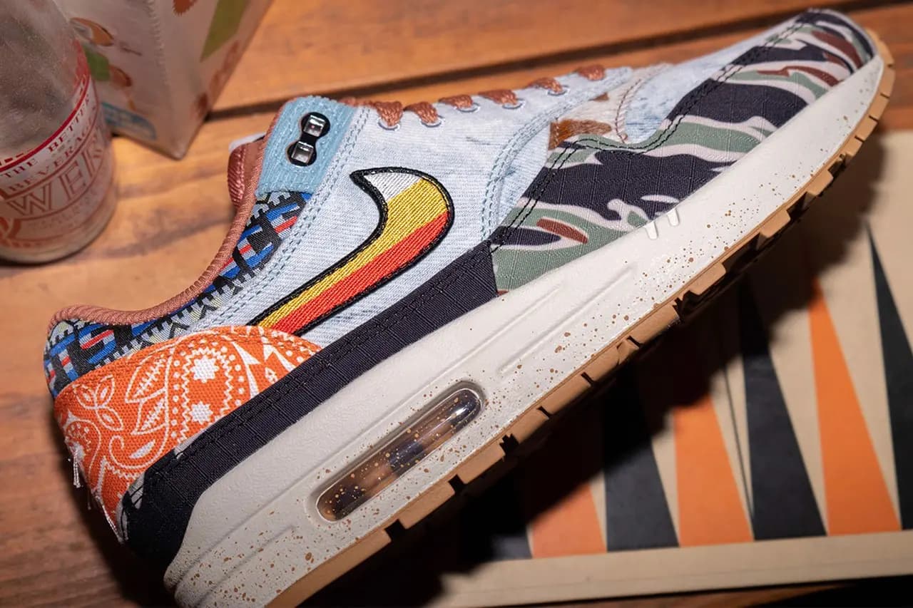 Hình ảnh chính thức về phiên bản Concepts x Nike Air Max 1 "Heavy" Hình ảnh chính thức về phiên bản Concepts x Nike Air Max 1 "Heavy"