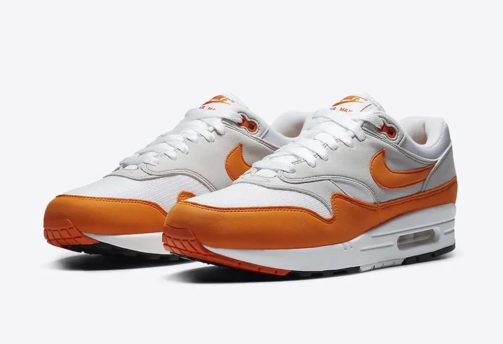 Màu cam nóng bỏng cùng Nike Air Max 1 ‘Magma Orange’ Màu cam nóng bỏng cùng Nike Air Max 1 ‘Magma Orange’