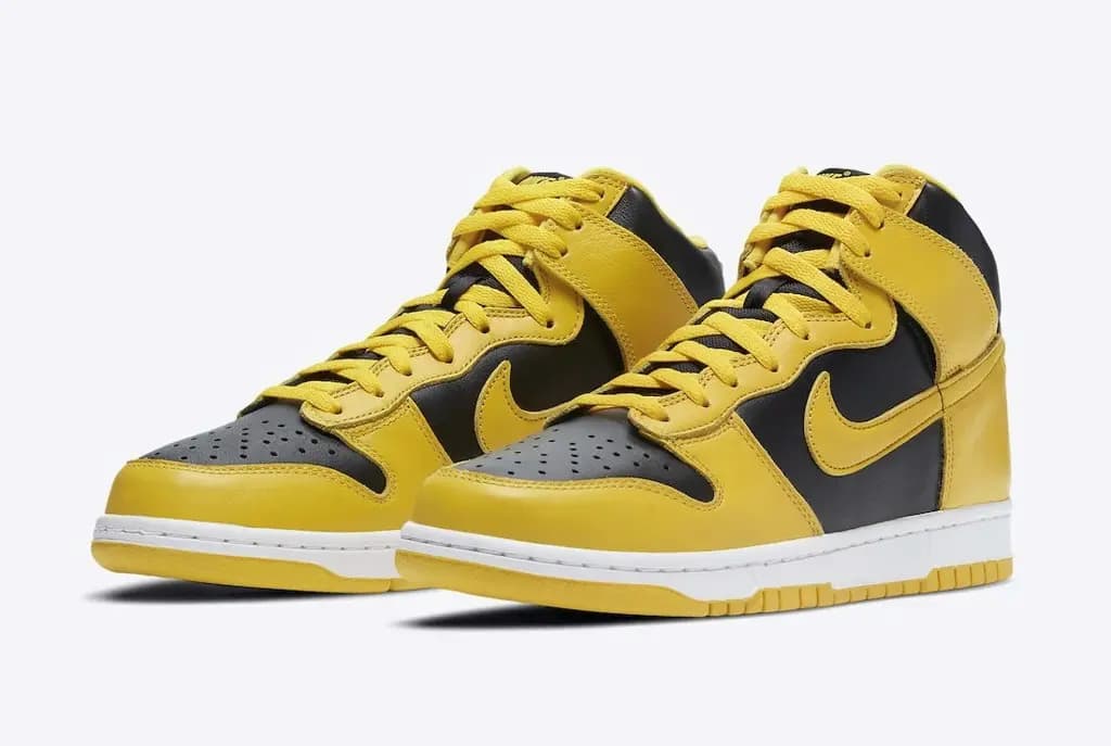 Nike sẽ phát hành Dunk High ‘Varsity Maize’ sớm hơn bạn tưởng đấy Nike sẽ phát hành Dunk High ‘Varsity Maize’ sớm hơn bạn tưởng đấy
