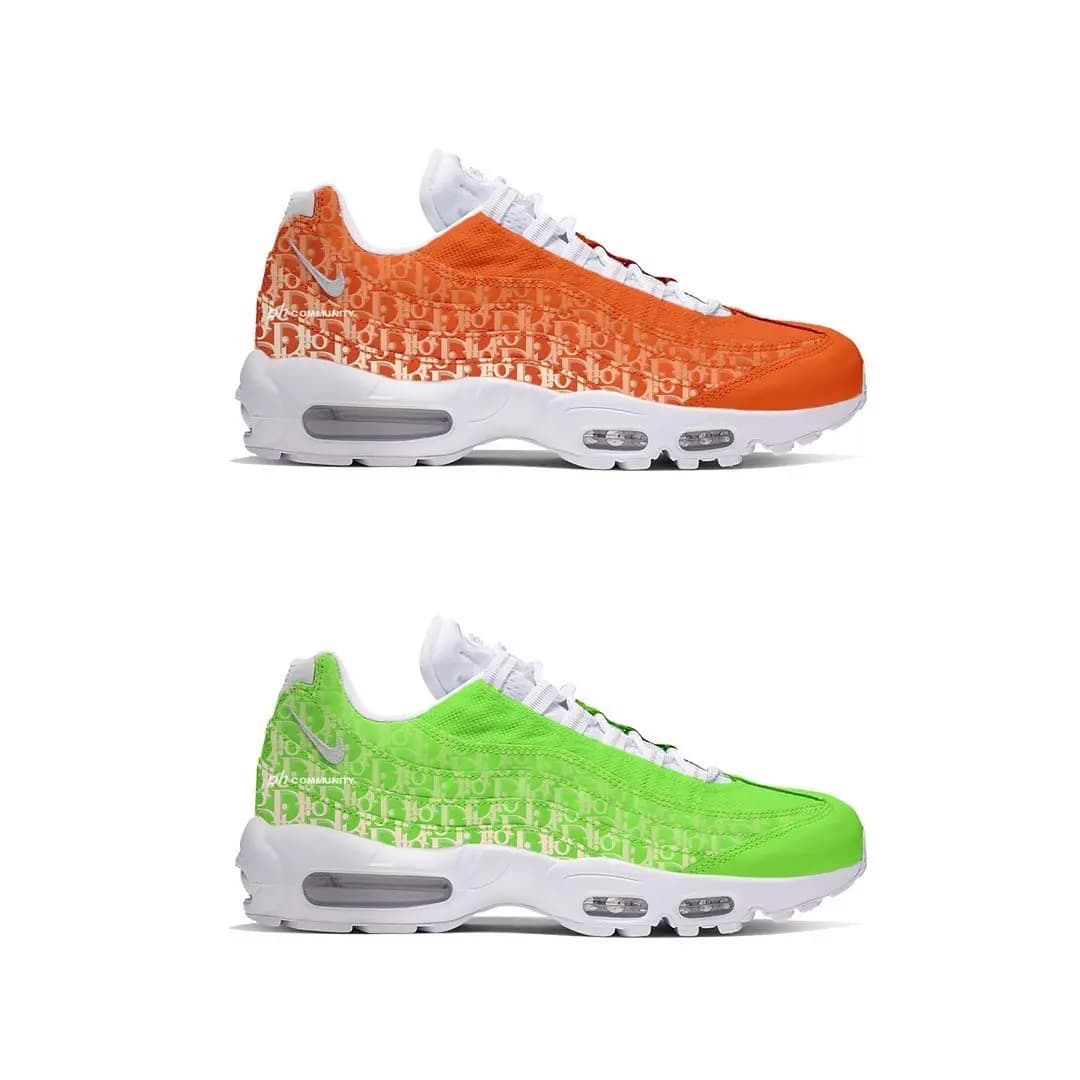 Xuất hiện tin đồn về việc phát hành Dior x Nike Air Max 95 Xuất hiện tin đồn về việc phát hành Dior x Nike Air Max 95