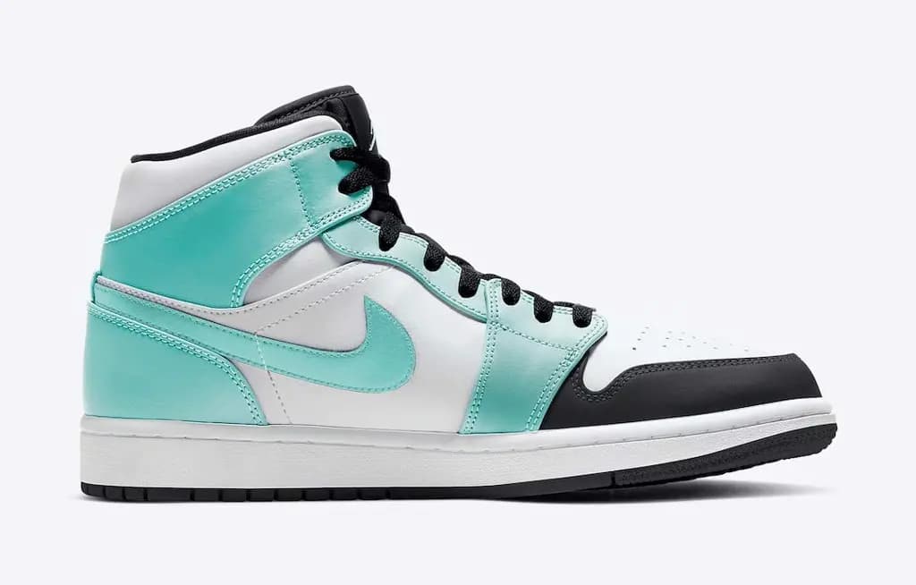 Jordan Brand thêm phối màu "Island Green" vào đôi Jordan 1 Mid Jordan Brand thêm phối màu "Island Green" vào đôi Jordan 1 Mid