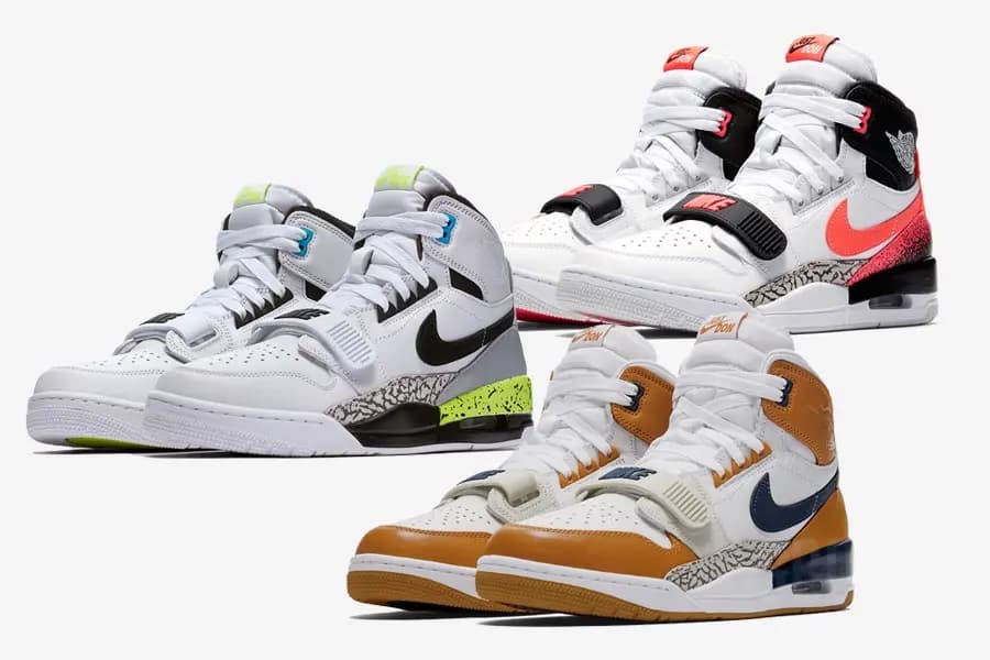 Hình ảnh chính thức của phiên bản Jordan Legacy 312 Low "Chicago" Hình ảnh chính thức của phiên bản Jordan Legacy 312 Low "Chicago"