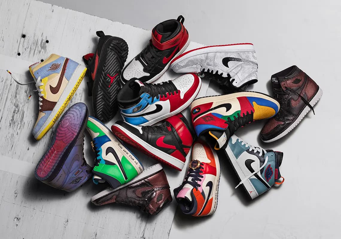 5 đôi giày Nike Air Jordan 1 High Top "đáng đồng tiền bát gạo" 5 đôi giày Nike Air Jordan 1 High Top "đáng đồng tiền bát gạo"