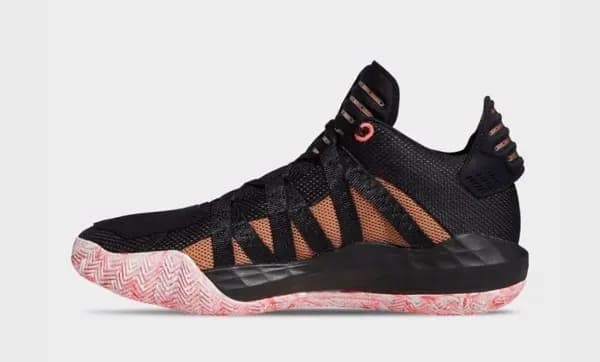 Lộ diện phối màu Black-Pink mới trên đôi giày bóng rổ Adidas Dame 6 Lộ diện phối màu Black-Pink mới trên đôi giày bóng rổ Adidas Dame 6