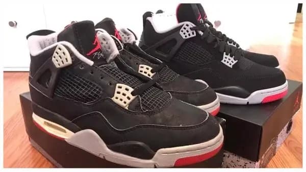Điểm lại tất tần tật các phiên bản Air Jordan 4 "Bred" sau 31 năm xuất hiện Điểm lại tất tần tật các phiên bản Air Jordan 4 "Bred" sau 31 năm xuất hiện