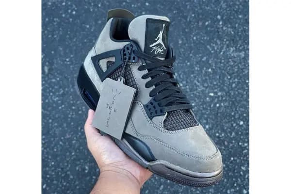 Travis Scott X Air Jordan 4 “Olive” – Màn hợp tác ngàn đô xuất hiện thêm phối màu mới Travis Scott X Air Jordan 4 “Olive” – Màn hợp tác ngàn đô xuất hiện thêm phối màu mới