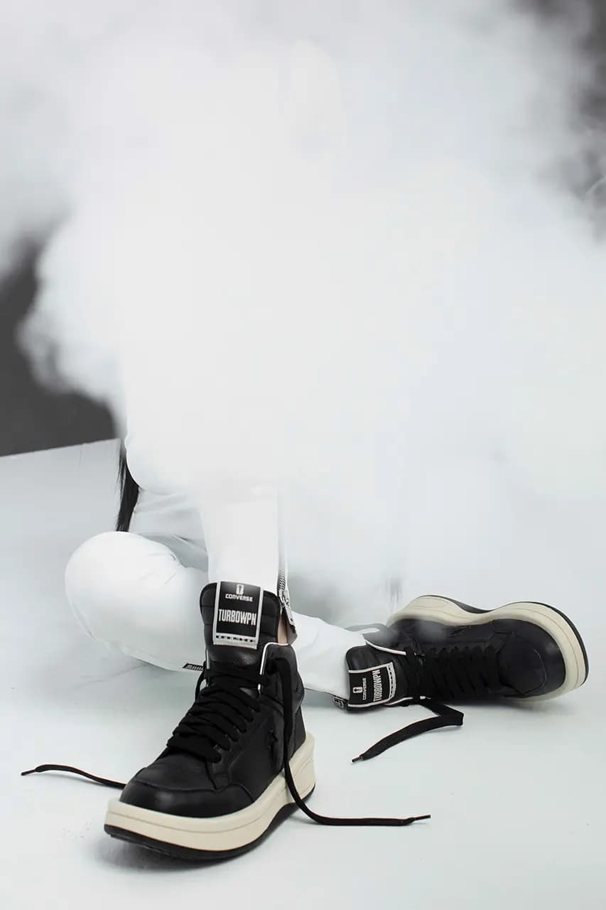 Phiên bản hợp tác mới nhất của Rick Owens và Converse Phiên bản hợp tác mới nhất của Rick Owens và Converse