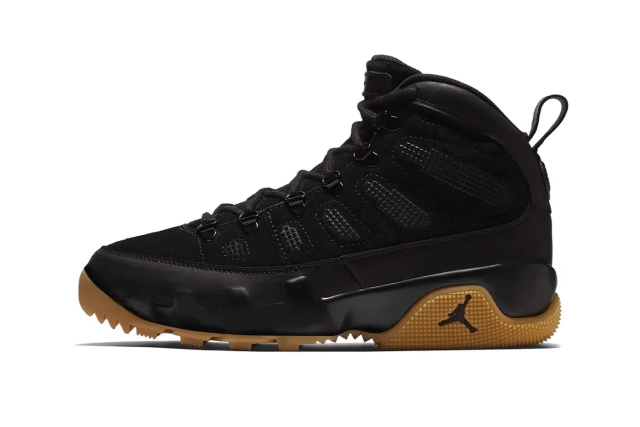 Chào đón sự trở lại của Air Jordan 9 Boot NRG "Black Gum" Chào đón sự trở lại của Air Jordan 9 Boot NRG "Black Gum"