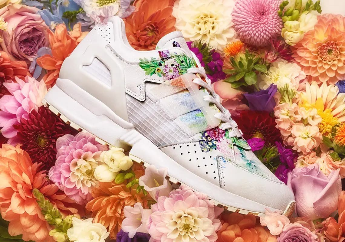 adidas ZX10.000C trở lại với họa tiết hoa lá adidas ZX10.000C trở lại với họa tiết hoa lá