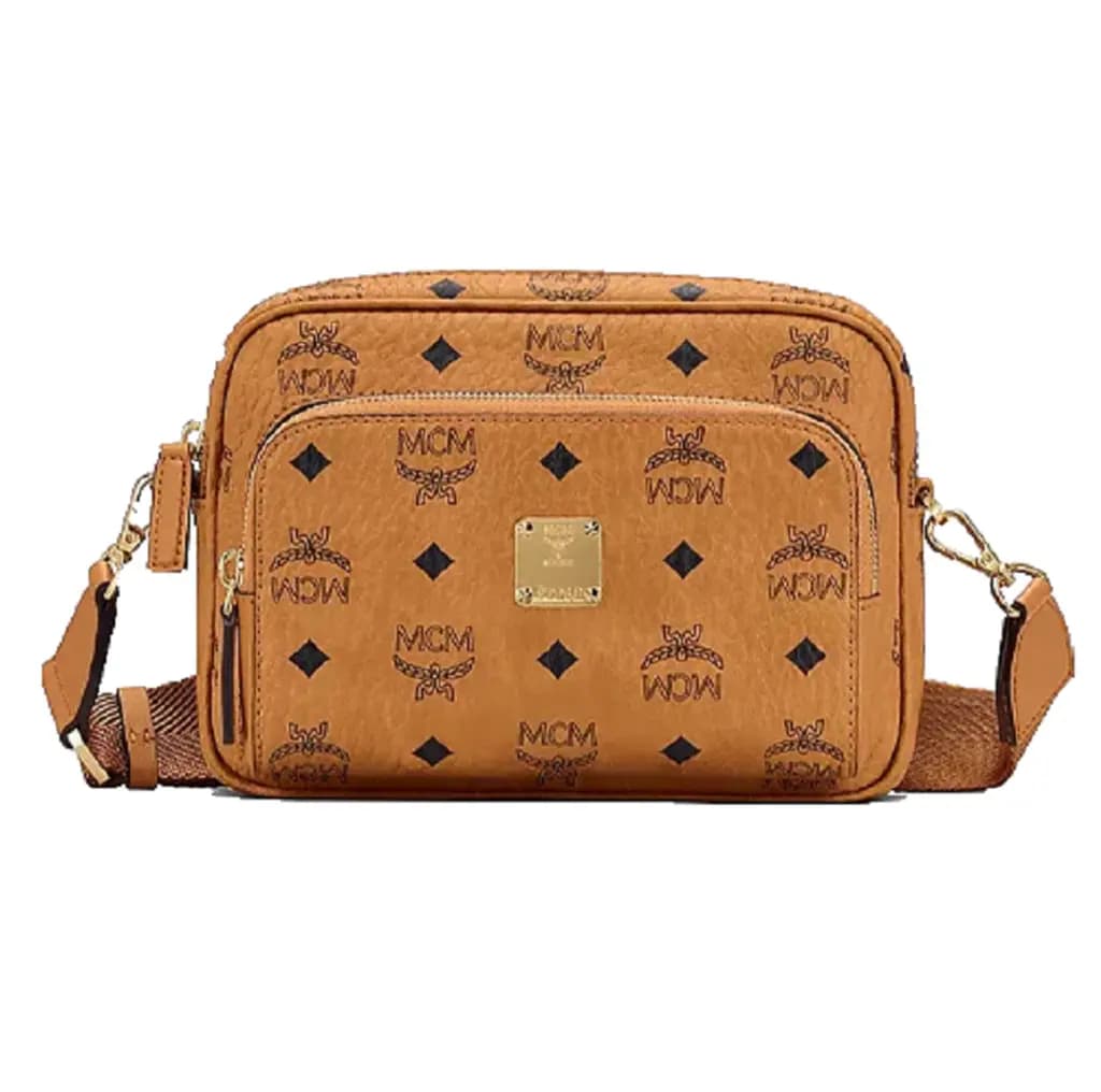 Túi MCM Small Klassik Crossbody In Visetos Cognac MMRAAKC02CO001 Túi MCM Small Klassik Crossbody In Visetos Cognac MMRAAKC02CO001