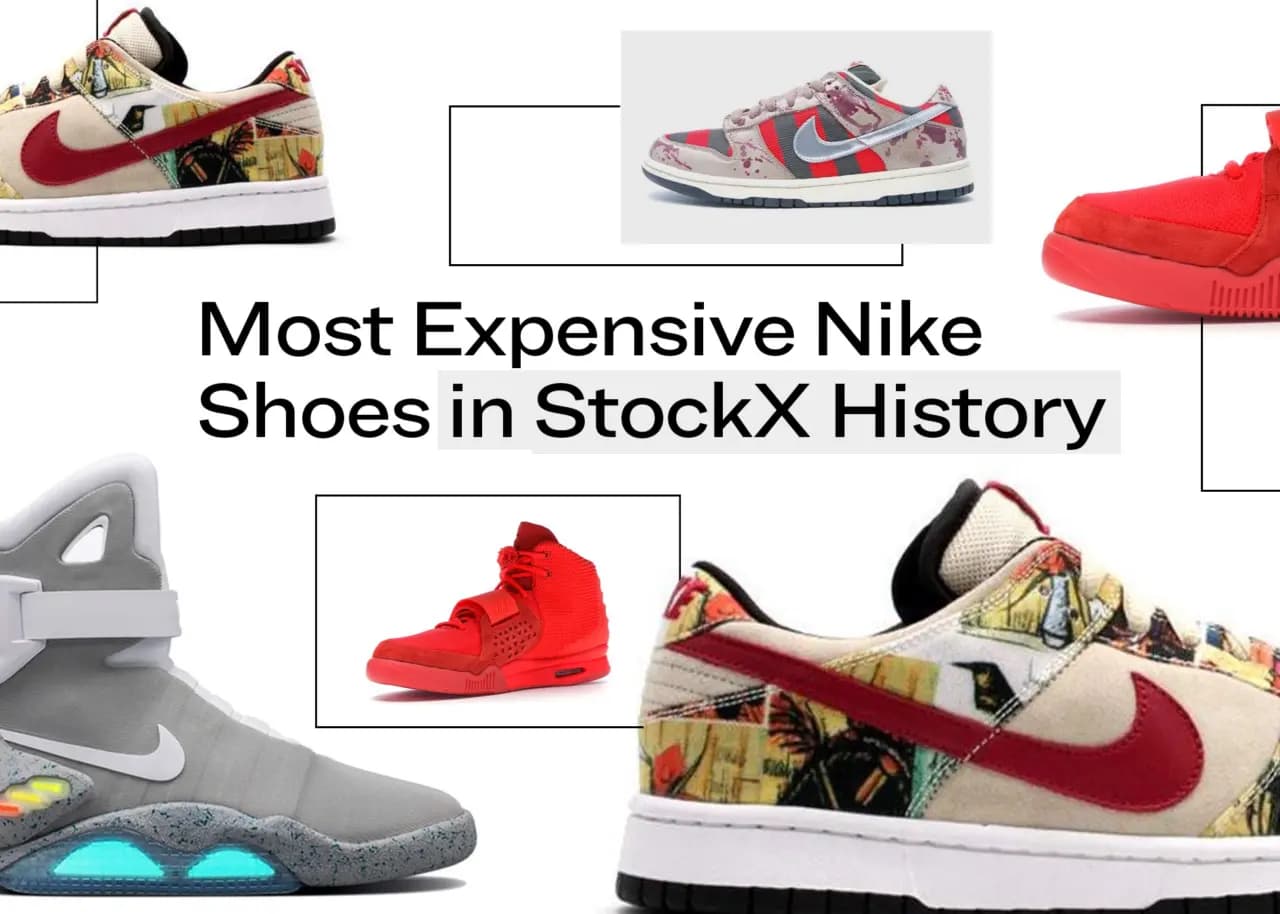 Top 8 đôi giày hiếm nhất trên StockX Top 8 đôi giày hiếm nhất trên StockX