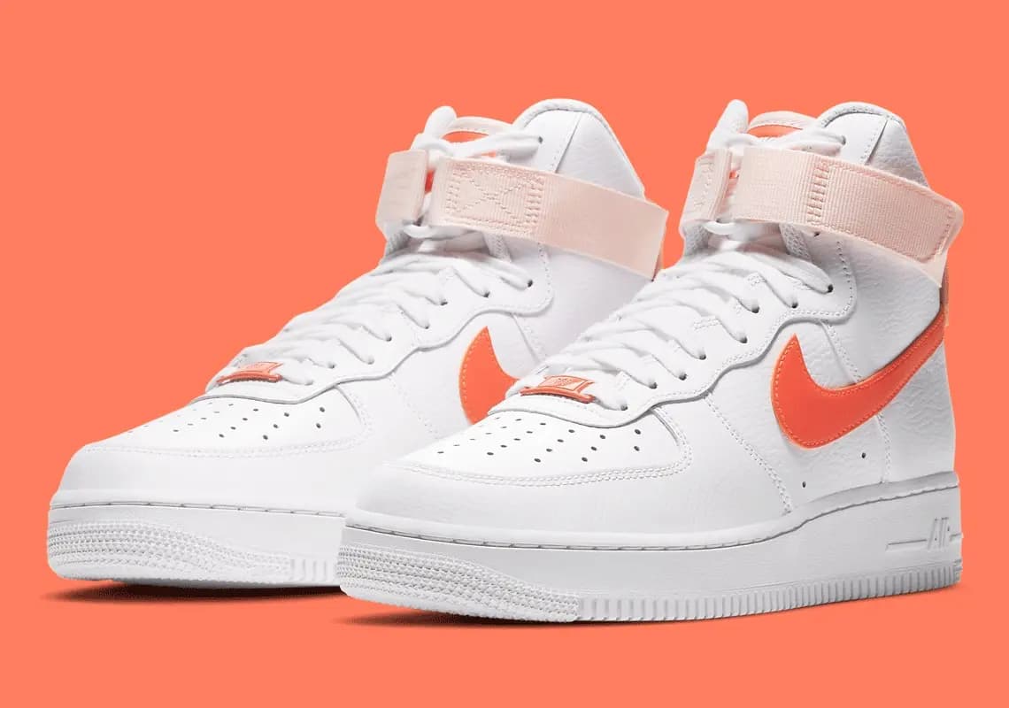 Nike Air Force 1 High “Pearl Orange” - Lựa chọn xuất sắc dành riêng cho hội chị em Nike Air Force 1 High “Pearl Orange” - Lựa chọn xuất sắc dành riêng cho hội chị em