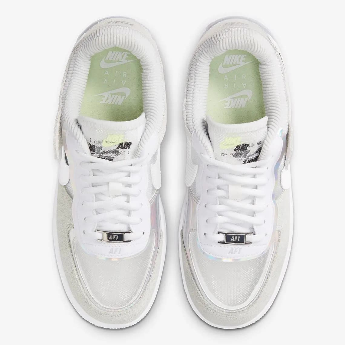 Nike tạo điểm nhấn bằng việc thêm các tấm kinh trong suốt vào Air Force 1 Shadow Nike tạo điểm nhấn bằng việc thêm các tấm kinh trong suốt vào Air Force 1 Shadow