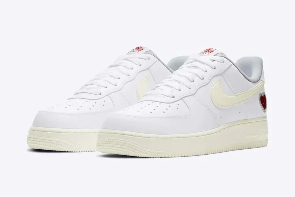 Nike Air Force 1 Low "Valentine’s" 2021 phiên bản dành riêng cho các cặp đôi Nike Air Force 1 Low "Valentine’s" 2021 phiên bản dành riêng cho các cặp đôi