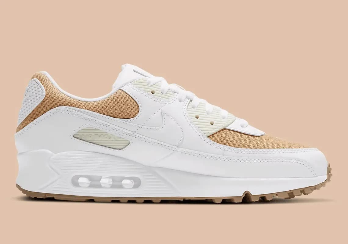 Nike Air Max 90 Burlap - phiên bản giày bằng vải thô sắp được ra mắt Nike Air Max 90 Burlap - phiên bản giày bằng vải thô sắp được ra mắt