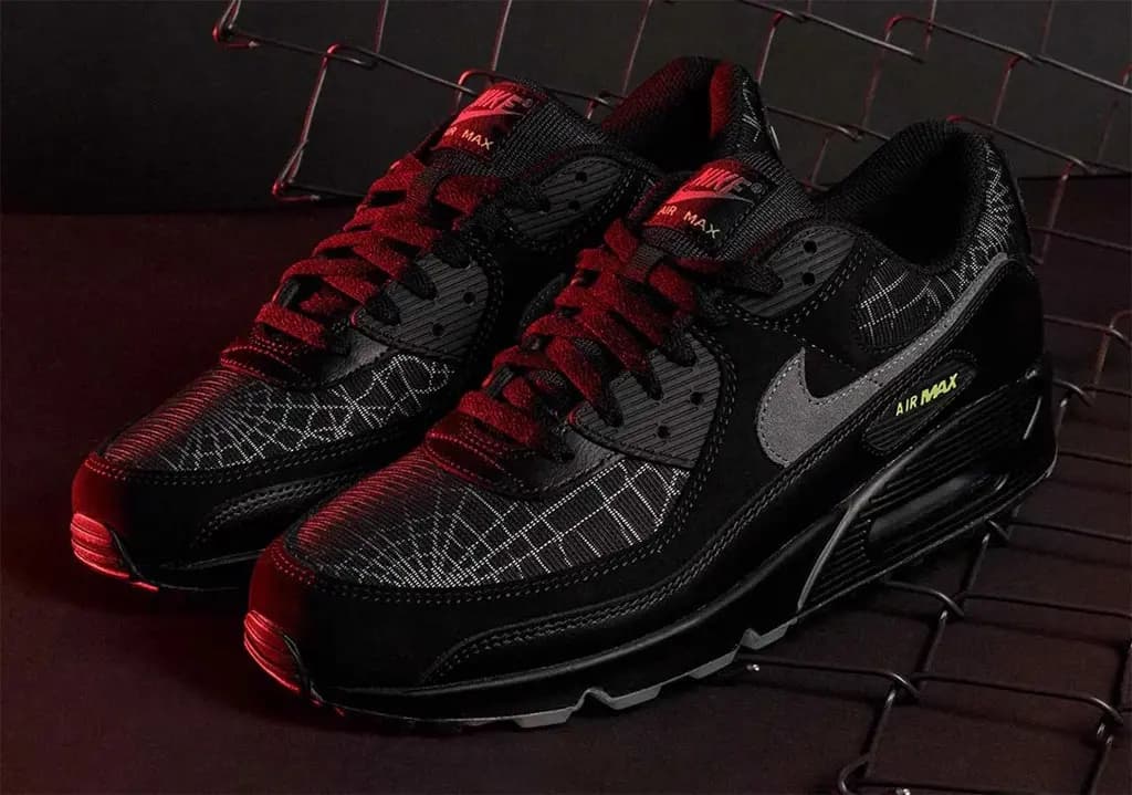 Air Max 90 “Spider Web” phiên bản đặc biêt cho dịp lễ Halloween Air Max 90 “Spider Web” phiên bản đặc biêt cho dịp lễ Halloween