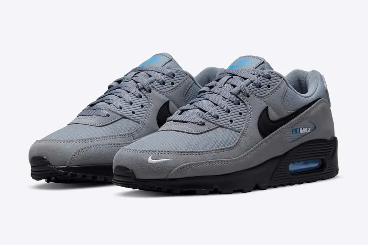 Hình ảnh mới nhất của đôi ”SLATE” Nike Air Max 90 Hình ảnh mới nhất của đôi ”SLATE” Nike Air Max 90