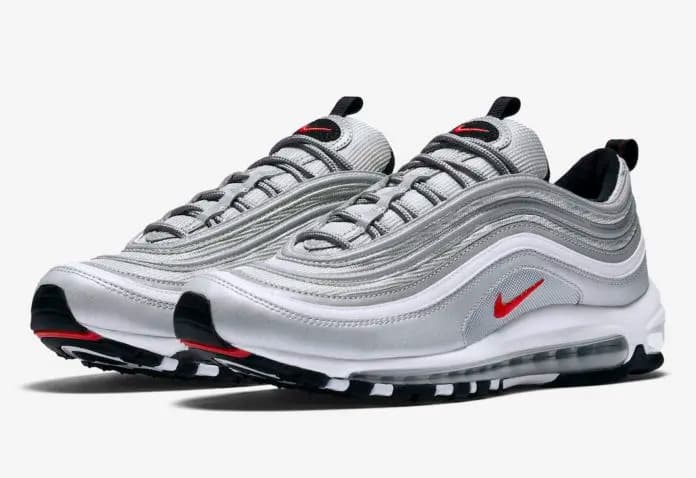 Phối màu cổ điển Nike Air Max 97 "SilverBullet" sẽ trở lại trong 2022 Phối màu cổ điển Nike Air Max 97 "SilverBullet" sẽ trở lại trong 2022