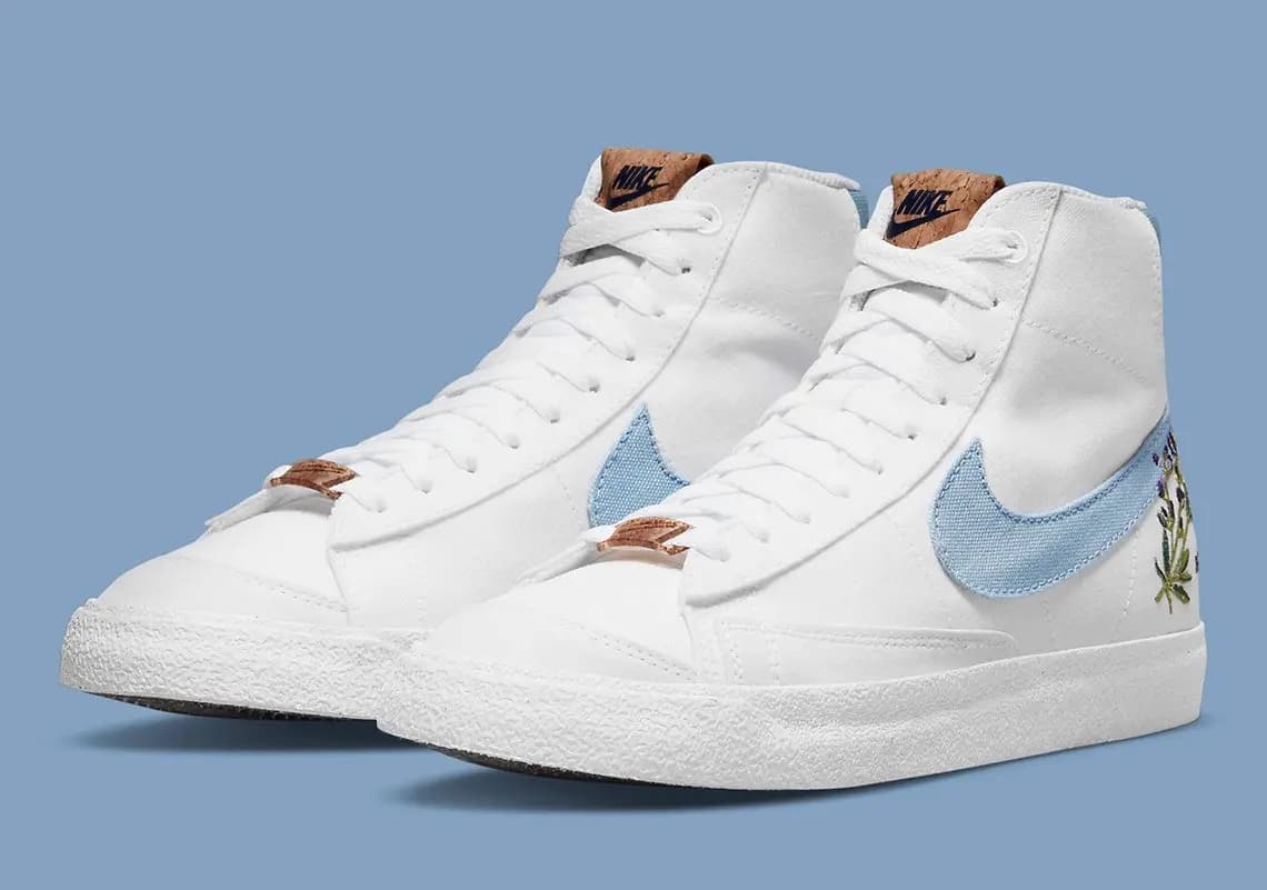 Nike Blazer Mid 77 “Indigo” - lá chàm tuyệt đẹp Nike Blazer Mid 77 “Indigo” - lá chàm tuyệt đẹp