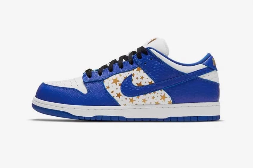 Sự kết hợp giữa Supreme x Nike SB Dunk Low mang tên "Hyper Blue" Sự kết hợp giữa Supreme x Nike SB Dunk Low mang tên "Hyper Blue"