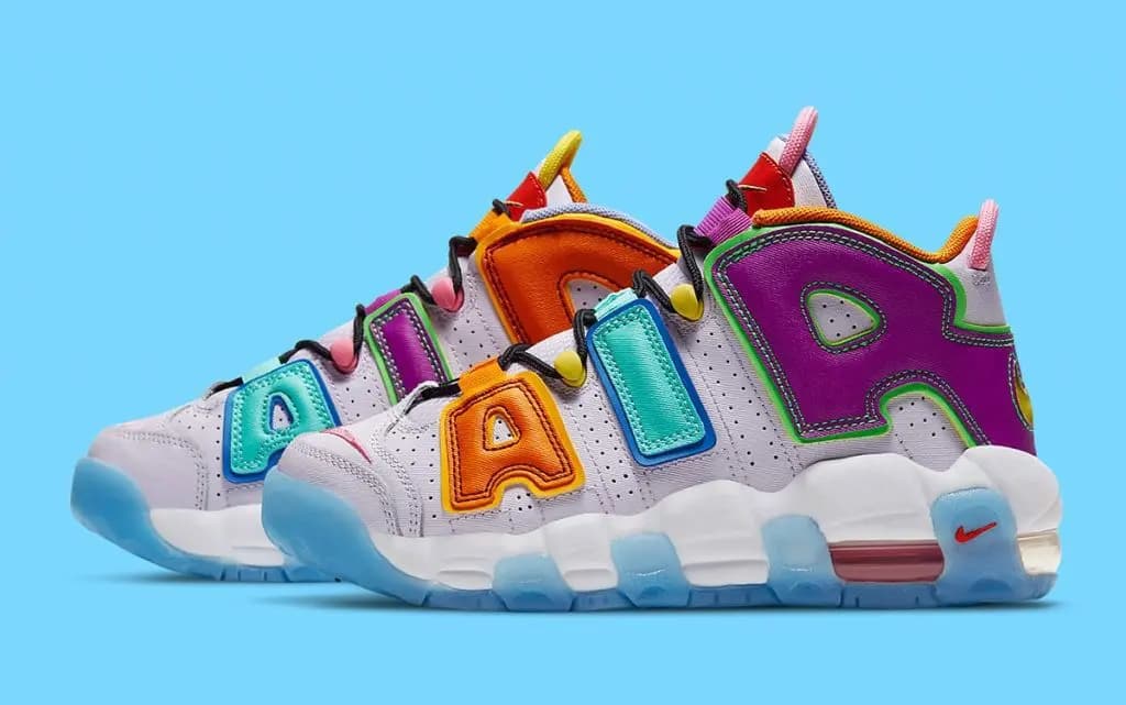 Nike Air More Uptempo Multicolor - màn lột xác ngoạn mục của Nike Nike Air More Uptempo Multicolor - màn lột xác ngoạn mục của Nike