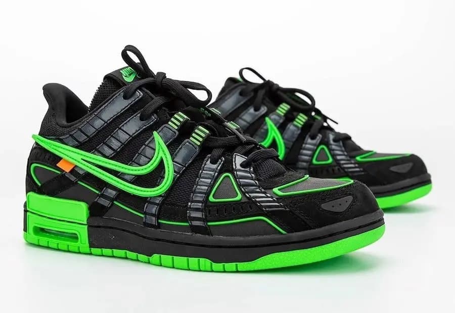 Trung thu với chiếc đèn lông Off White x Nike Air Rubber Dunk "Green Strike" Trung thu với chiếc đèn lông Off White x Nike Air Rubber Dunk "Green Strike"