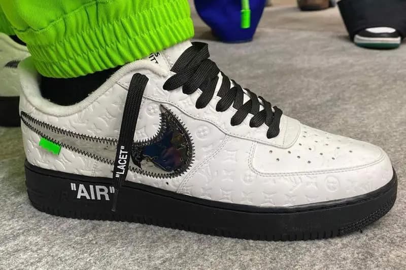 Virgil Abloh và màn ra mắt của Louis Vuitton x Nike Air Force 1s Virgil Abloh và màn ra mắt của Louis Vuitton x Nike Air Force 1s