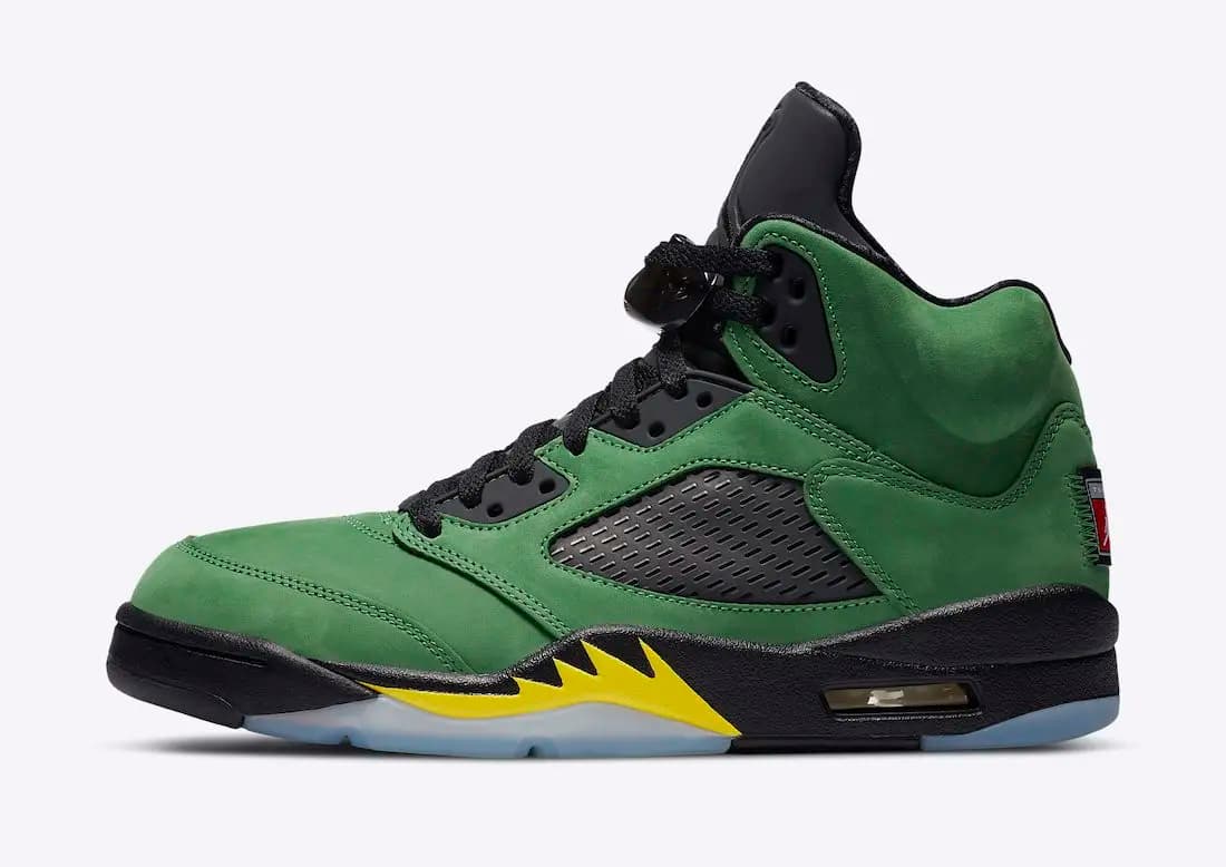 Siêu phẩm Air Jordan 5 “Oregon Dunks” 2020 được phát hành vào tháng tới Siêu phẩm Air Jordan 5 “Oregon Dunks” 2020 được phát hành vào tháng tới