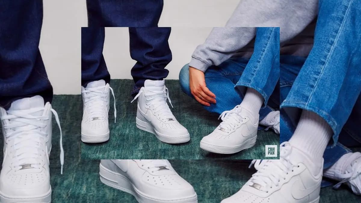 Nike Air Force 1 Mid NYC "Cool Grey" với các chi tiết đính được đá quý Nike Air Force 1 Mid NYC "Cool Grey" với các chi tiết đính được đá quý