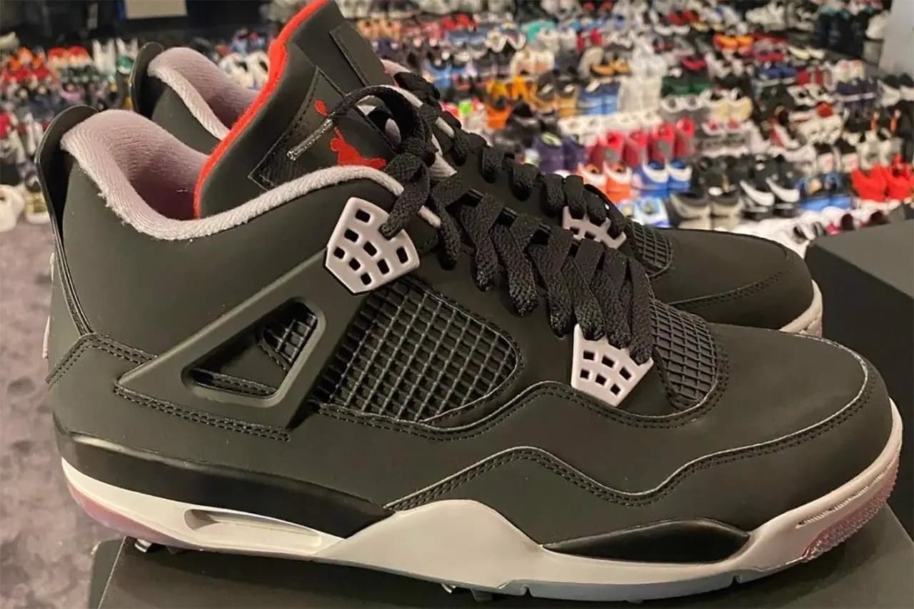 Hình ảnh chính thức về phiên bản Air Jordan 4 Golf "Bred" Hình ảnh chính thức về phiên bản Air Jordan 4 Golf "Bred"