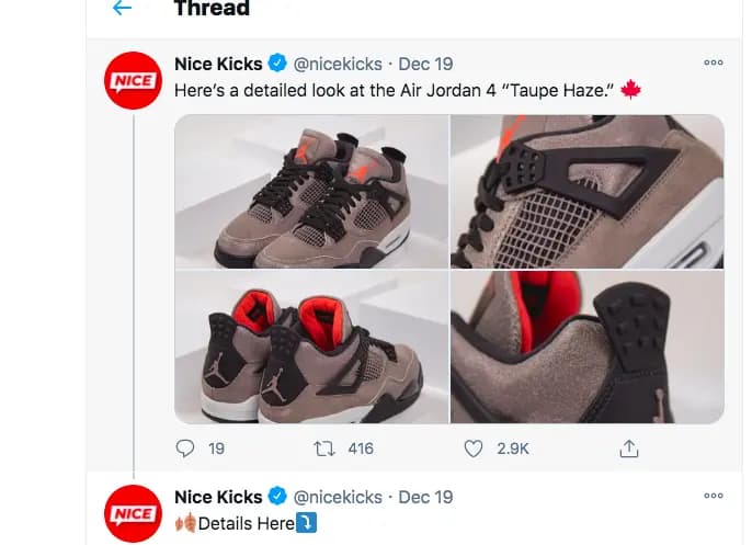 Nike Jordan x Travis Scott mang tên "Taupe Haze" sắp được ra mắt Nike Jordan x Travis Scott mang tên "Taupe Haze" sắp được ra mắt