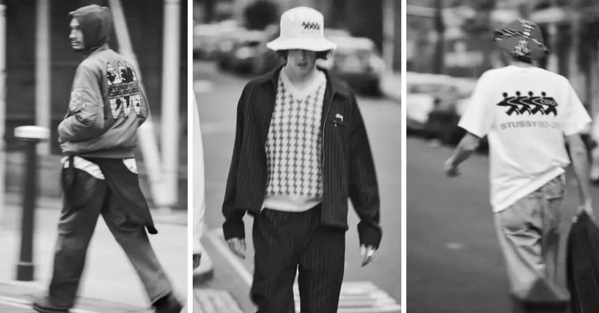 Stüssy và CDG đã trở lại trong một bộ sưu tập mới nhất Stüssy và CDG đã trở lại trong một bộ sưu tập mới nhất